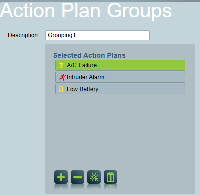 Action Plan Grouping