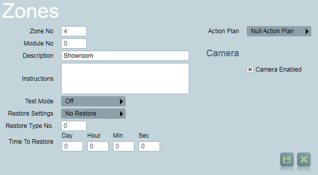 Dahua client zone setup