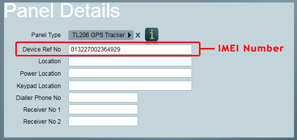 Set device IMSI as client device ref.