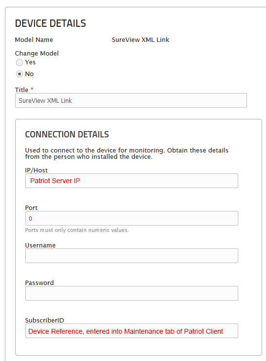 Immix Cloud Settings