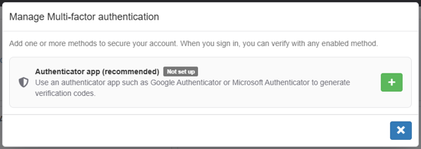 Add Authenticator App