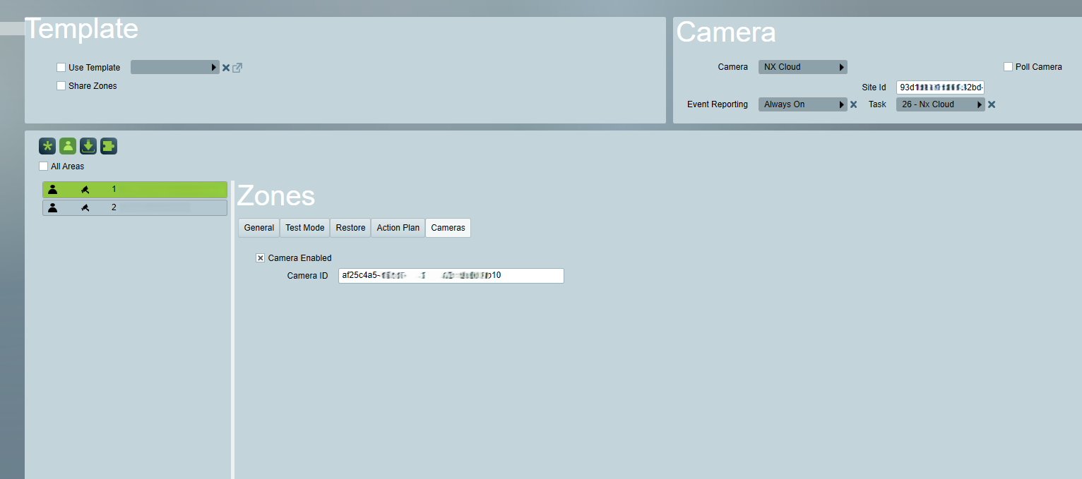 NxCloud client zones setup