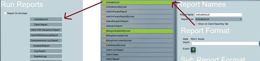 How to customise report shortcuts