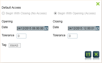 Manual backup setup