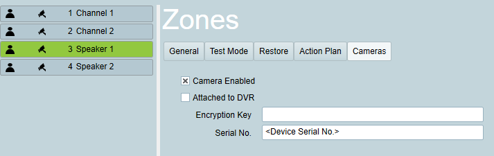 Setup Hikvision Network Speakers on Zones