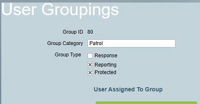 Protected User Grouping